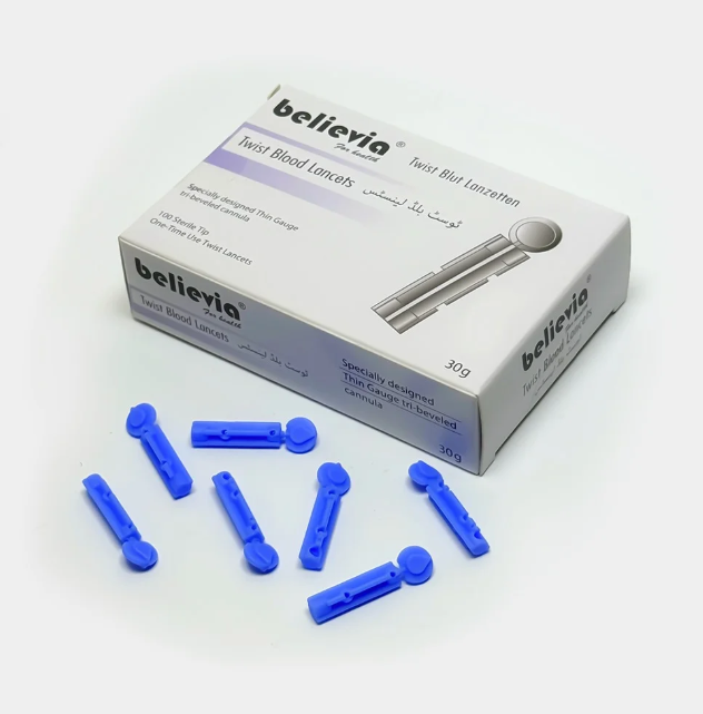 Believia Twist Blood Lancets